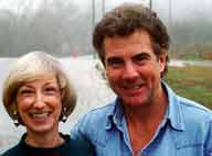Carole Parker with John Walsh